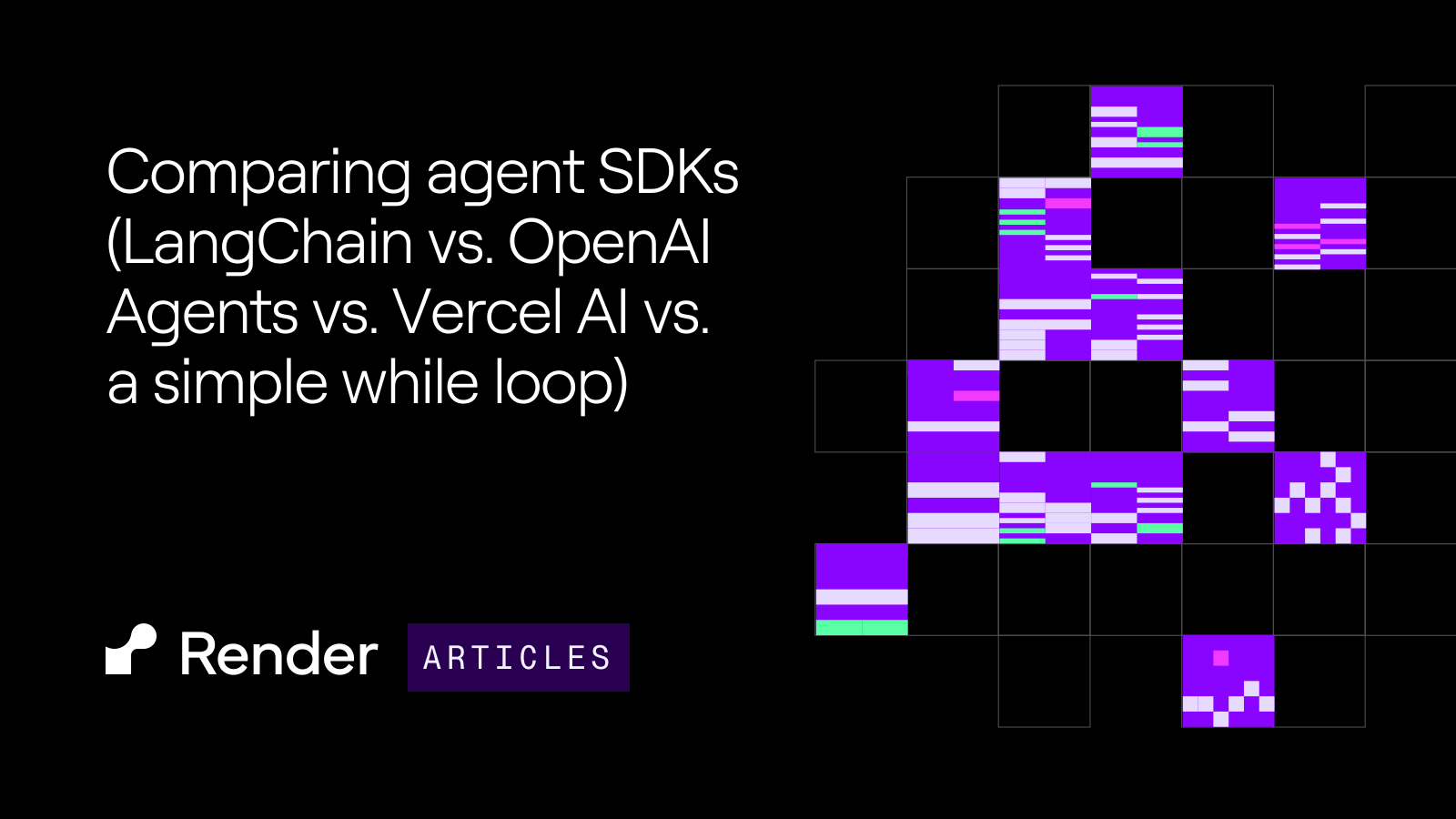 Comparing agent SDKs (LangChain vs. OpenAI Agents vs. Vercel AI vs. a ...