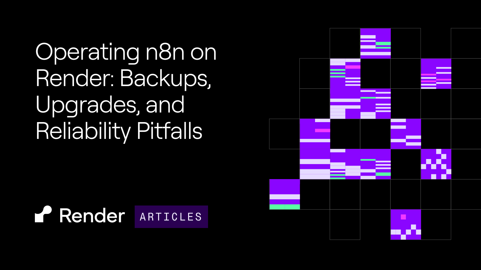 Operating n8n on Render: backups, upgrades, and reliability pitfalls