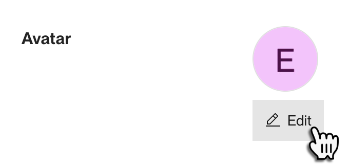 Editing your user image in the Render Dashboard