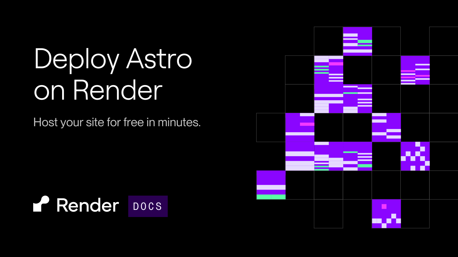 Deploy Astro on Render – Render Docs