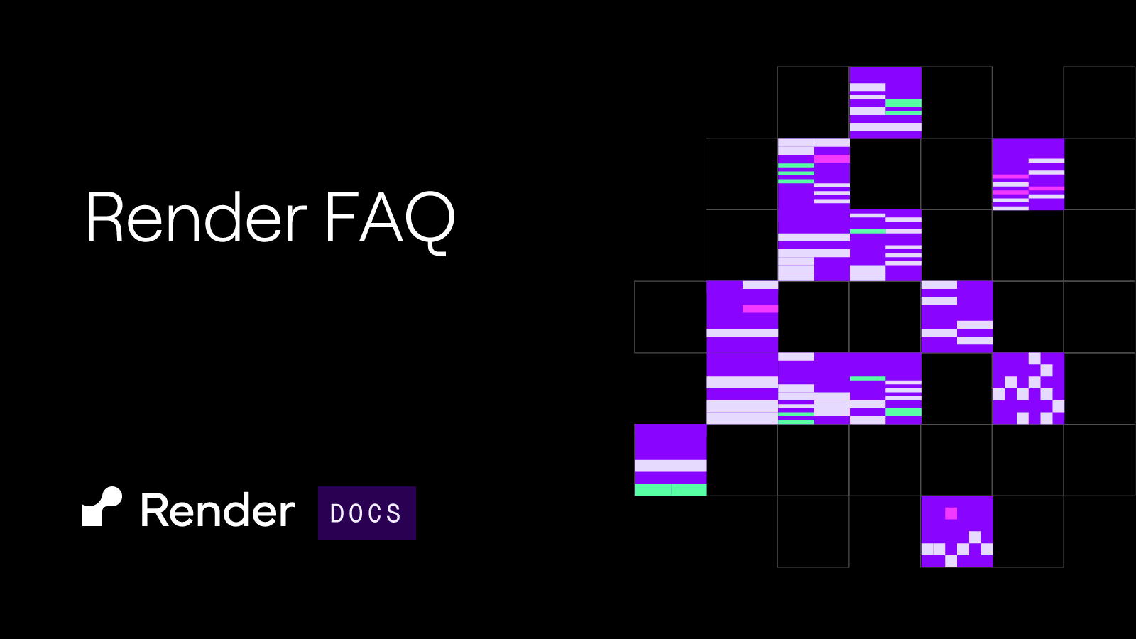 Render FAQ – Render Docs