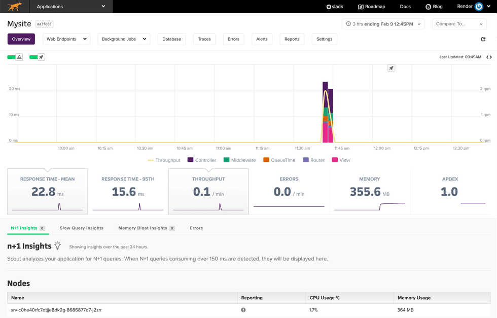 Scout Dashboard