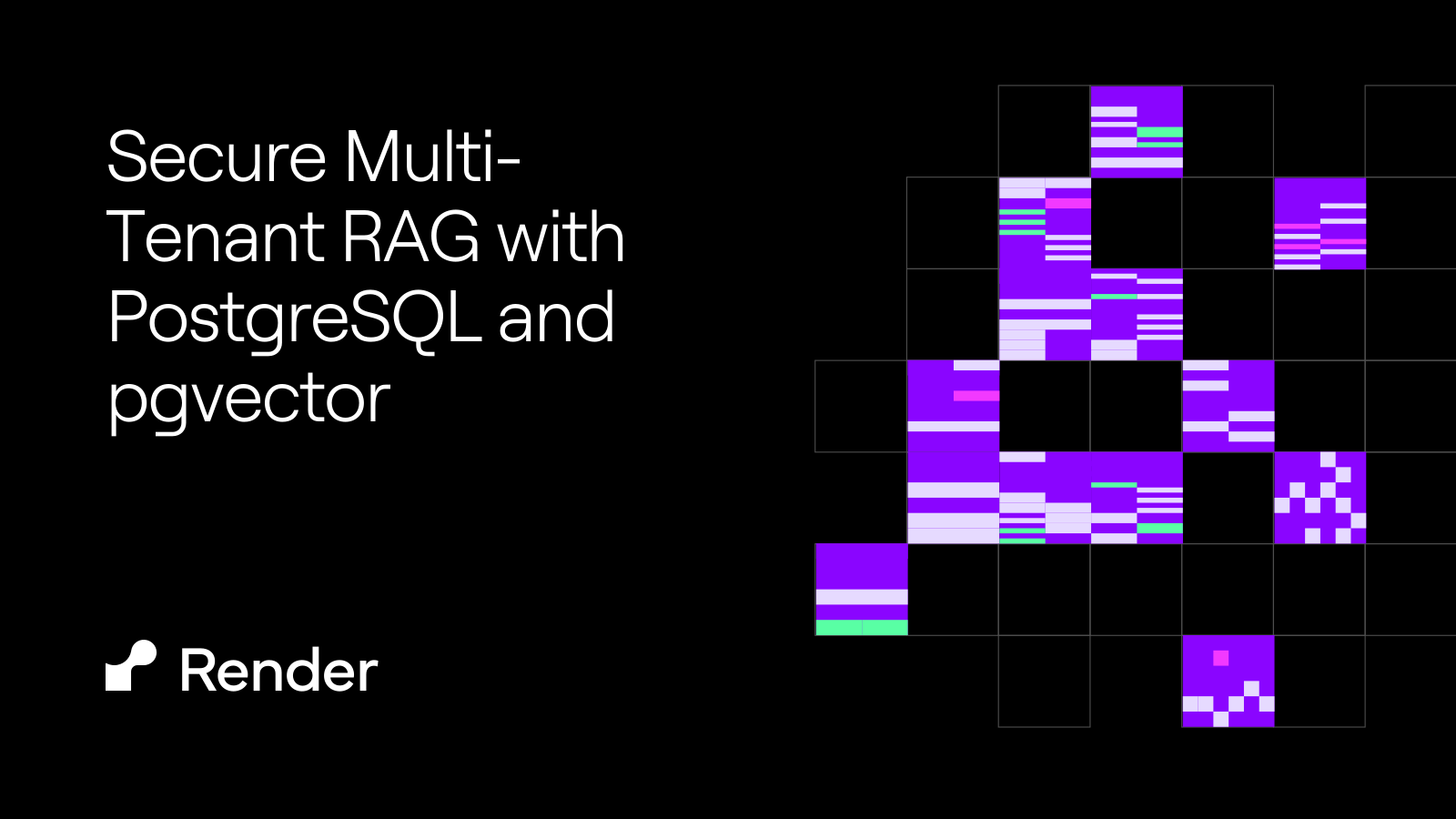Multi-Tenant RAG With PostgreSQL and pgvector