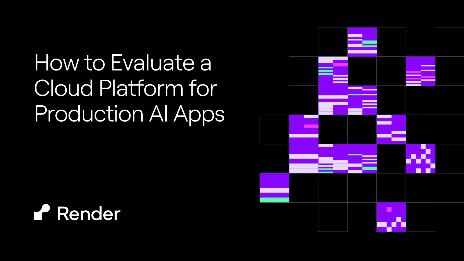 How to Evaluate a Cloud Platform for Production AI Applications