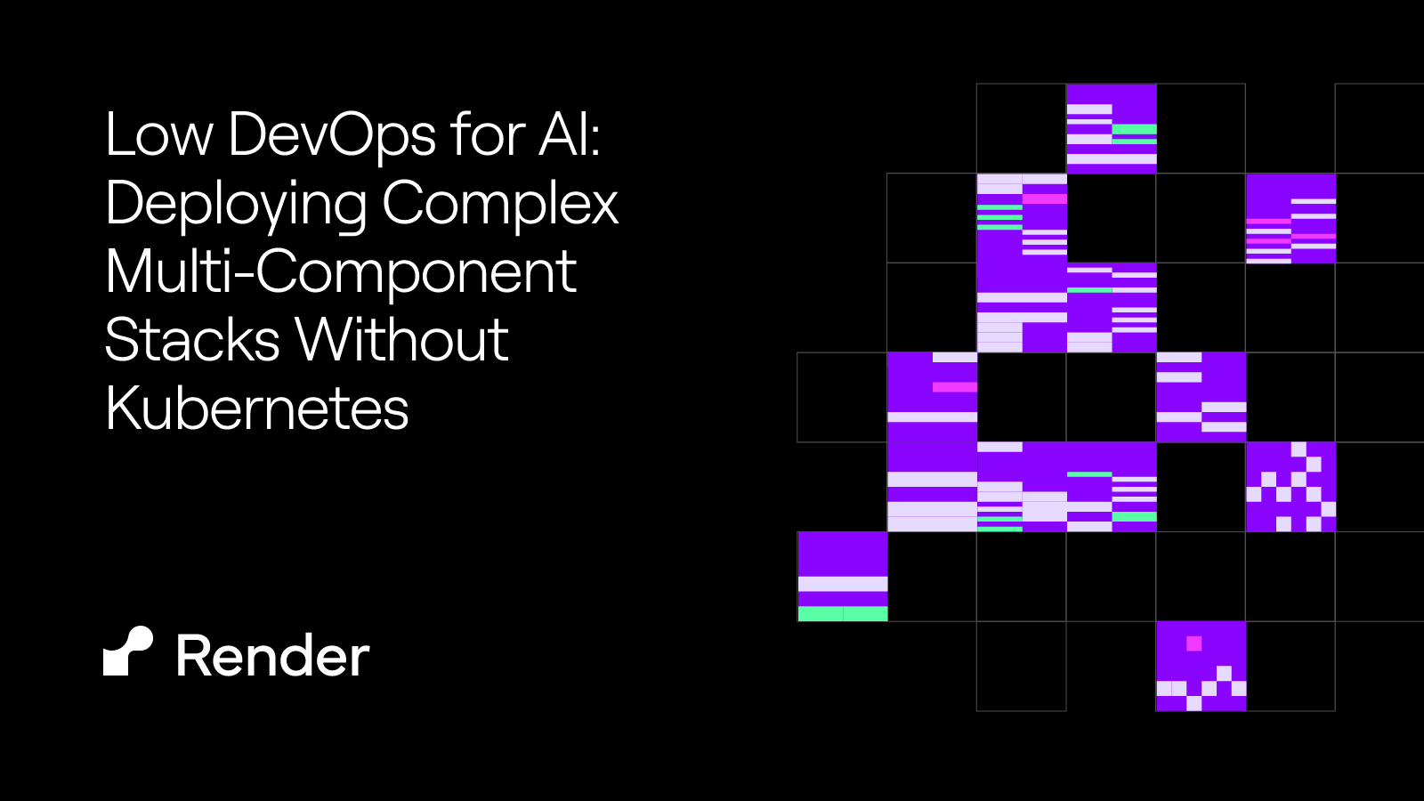 Low DevOps for AI: Deploying Complex Multi-Component Stacks Without Kubernetes