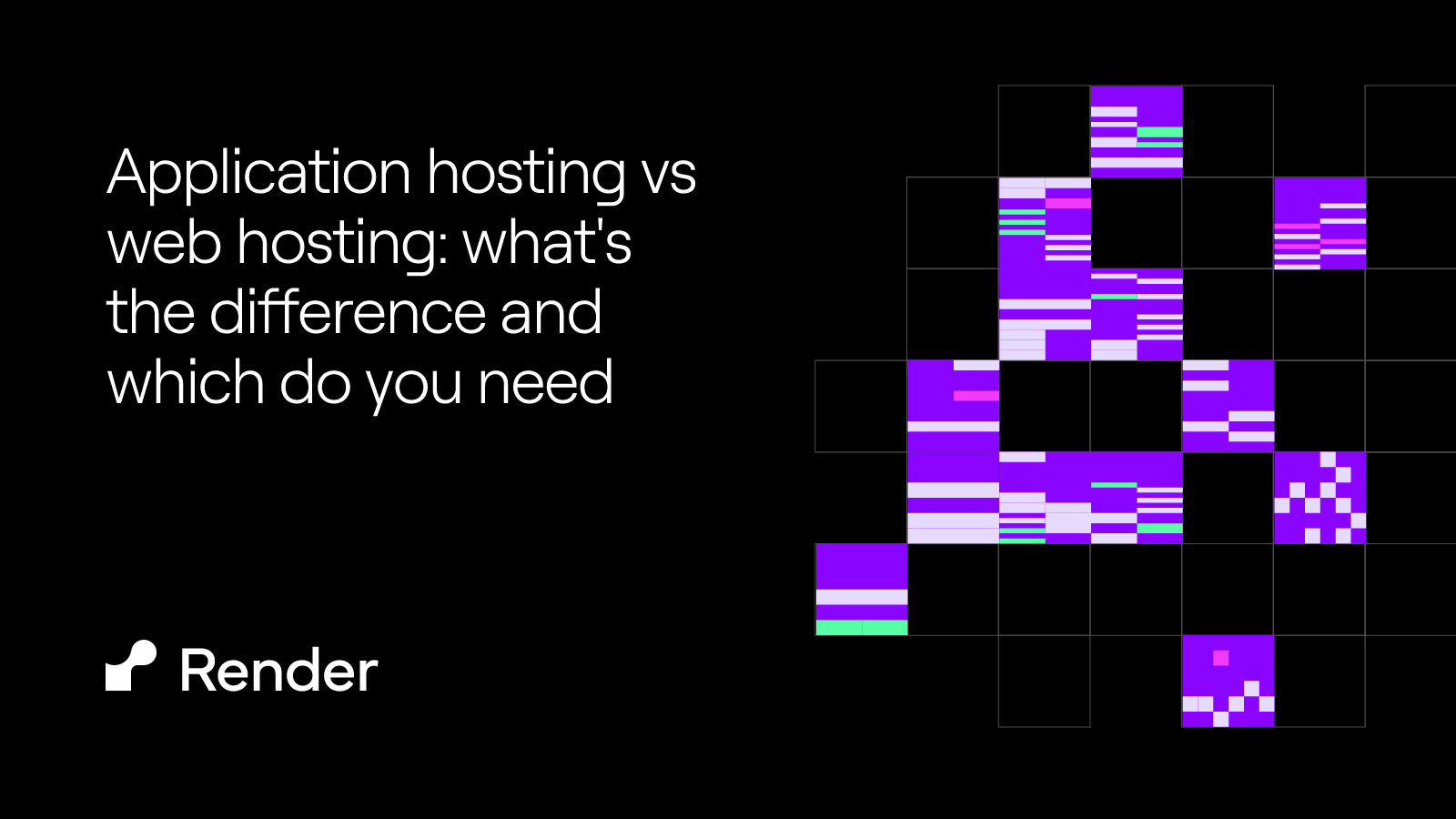 Application hosting vs web hosting: what's the difference and which do you need