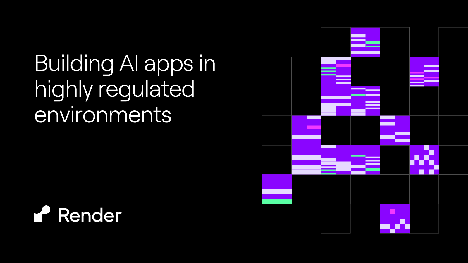 Building AI apps in highly regulated environments