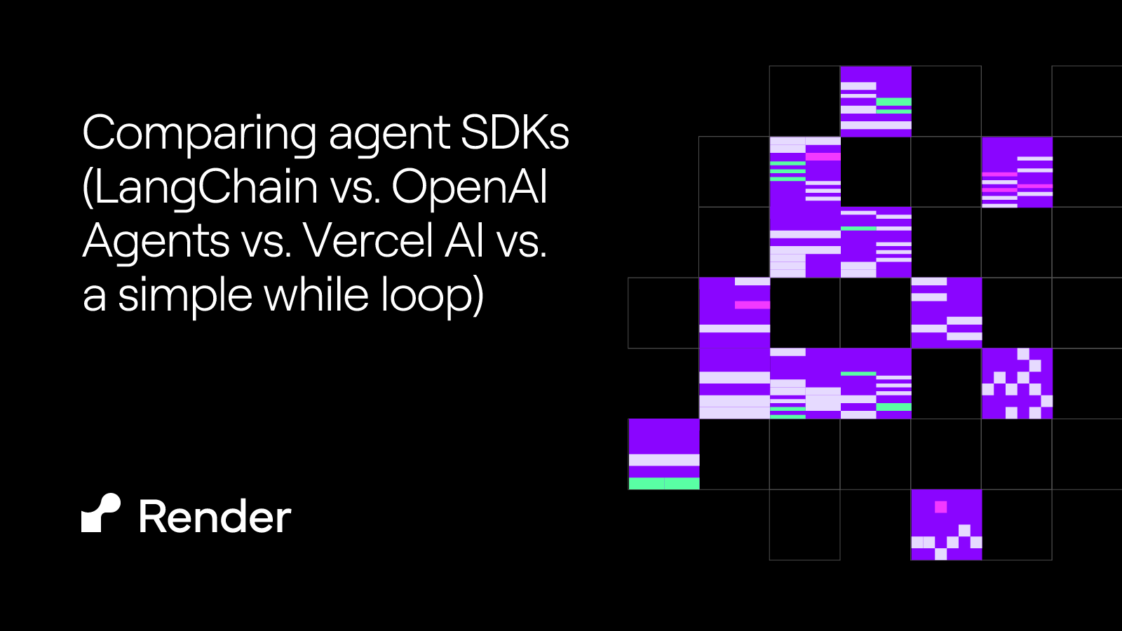 Comparing agent SDKs (LangChain vs. OpenAI Agents vs. Vercel AI vs. a simple while loop)