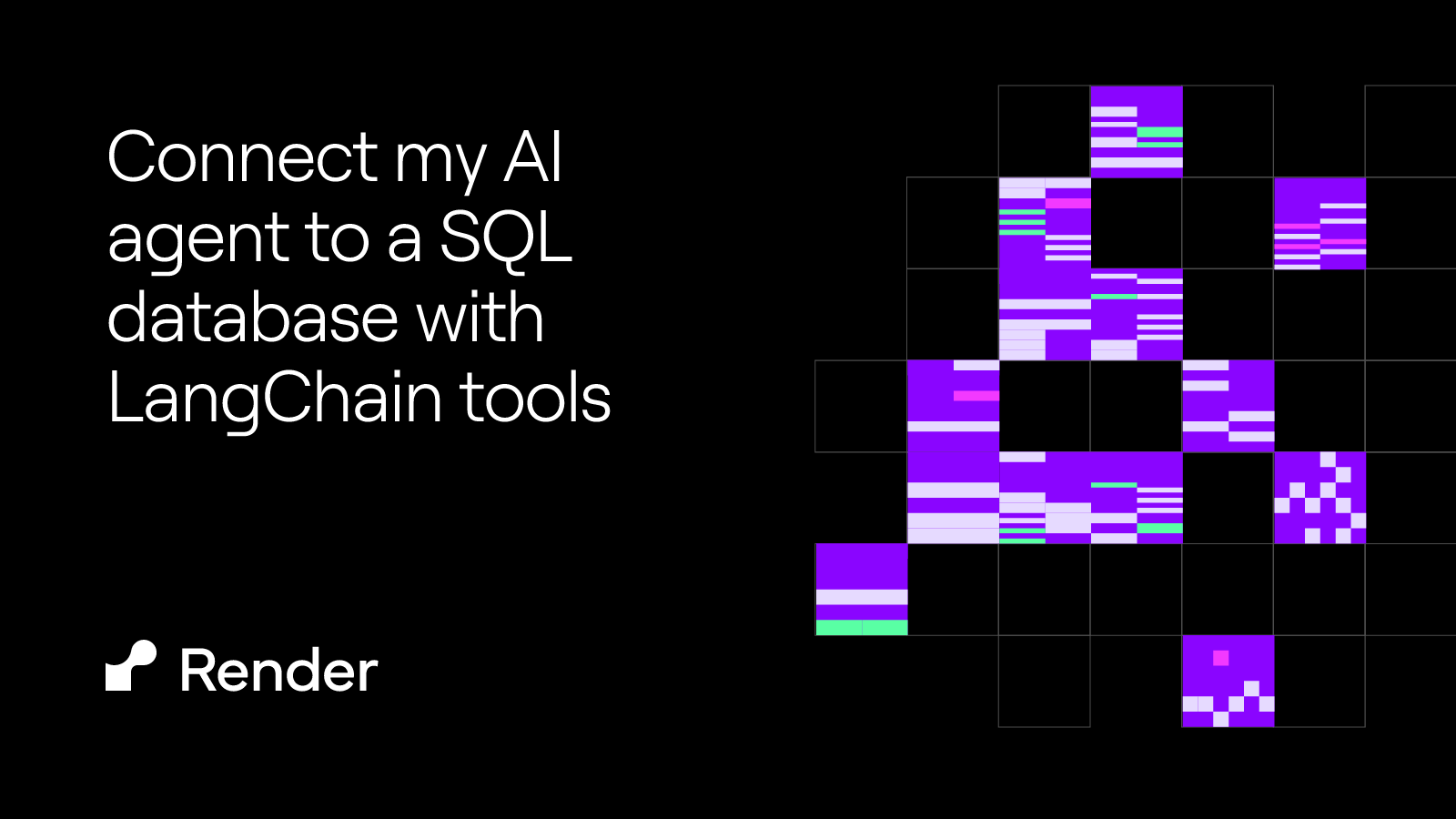 Connect my AI agent to a SQL database with LangChain tools