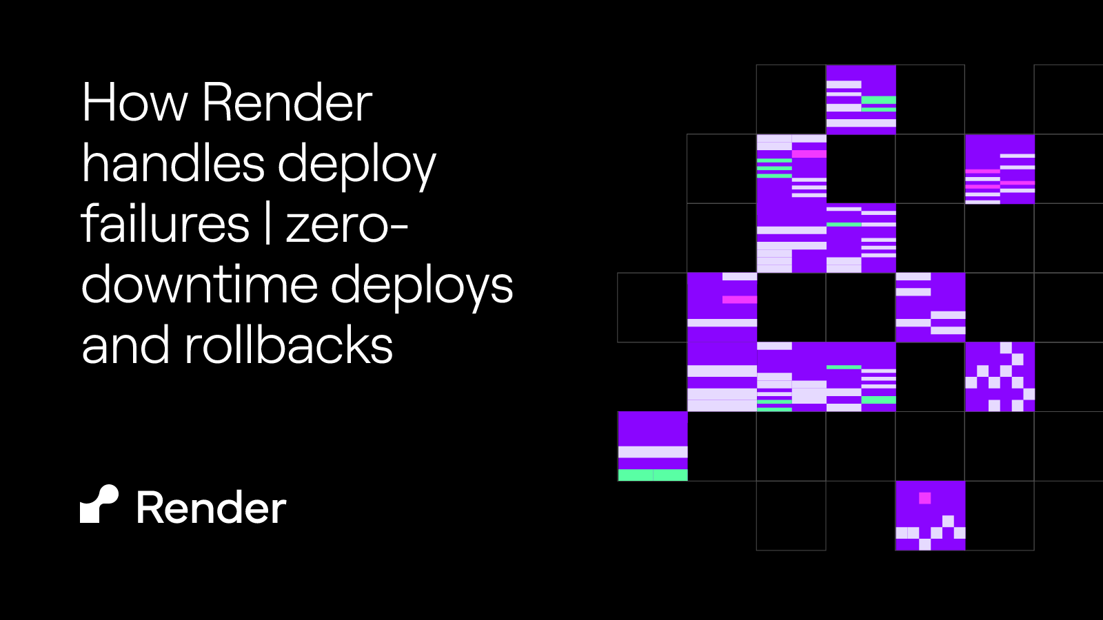 How Render handles deploy failures