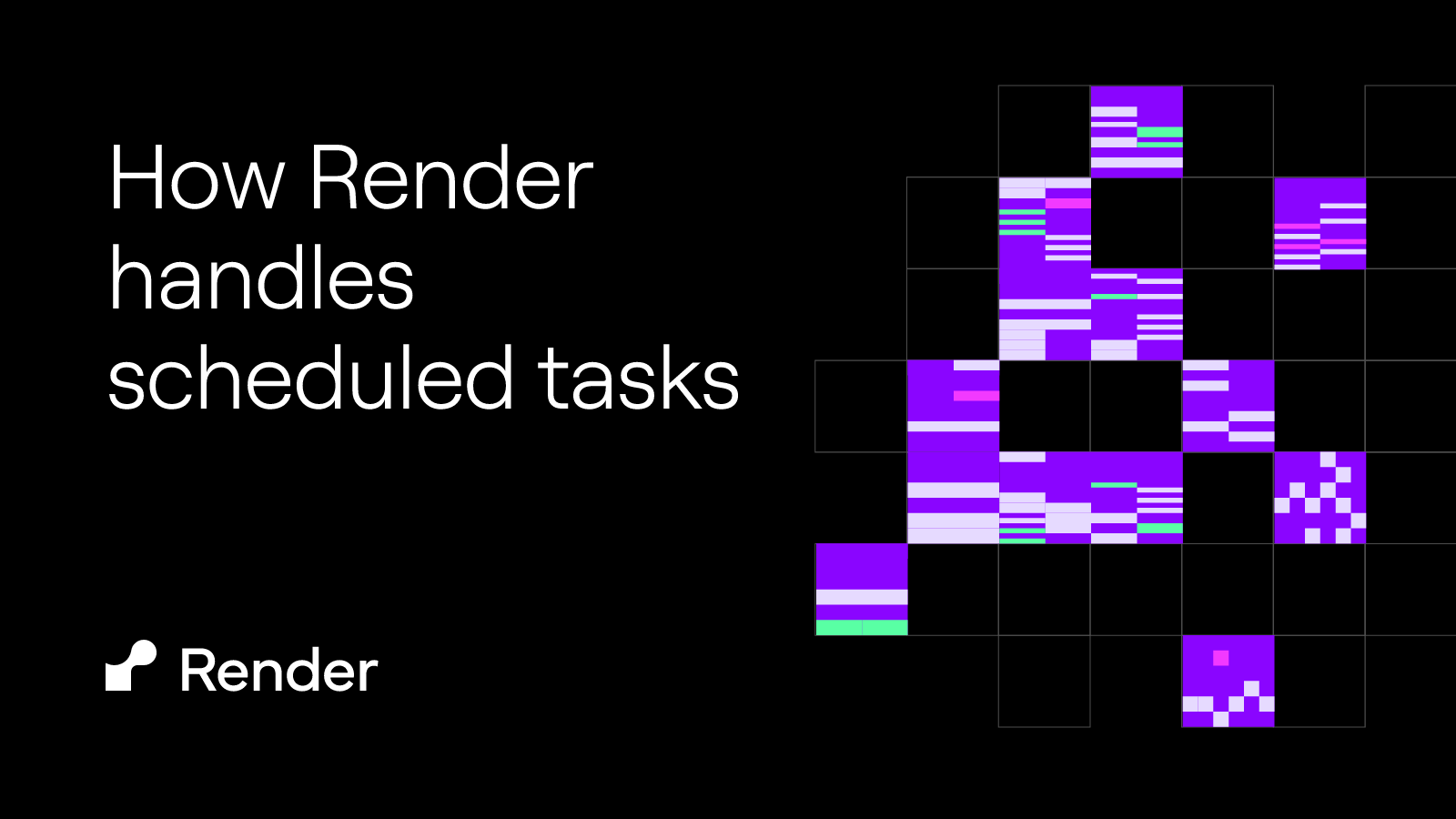 How Render handles scheduled tasks