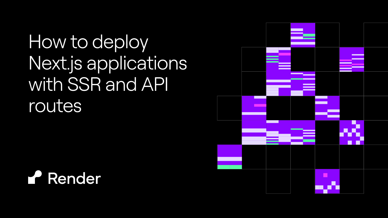 How to deploy Next.js applications with SSR and API routes