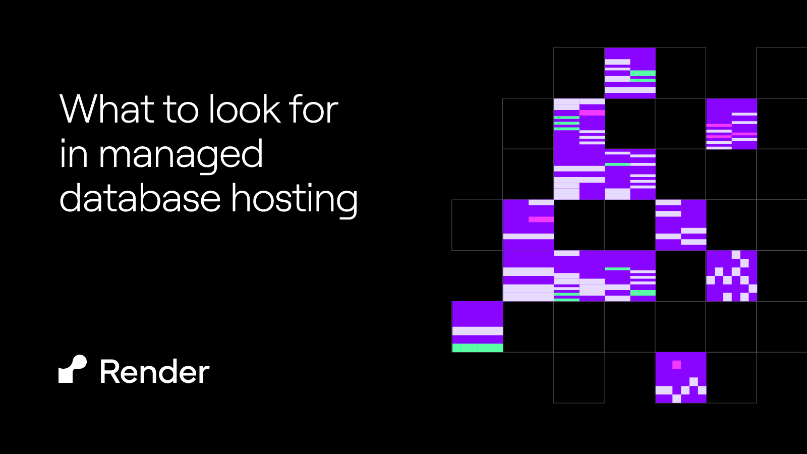 What to look for in managed database hosting