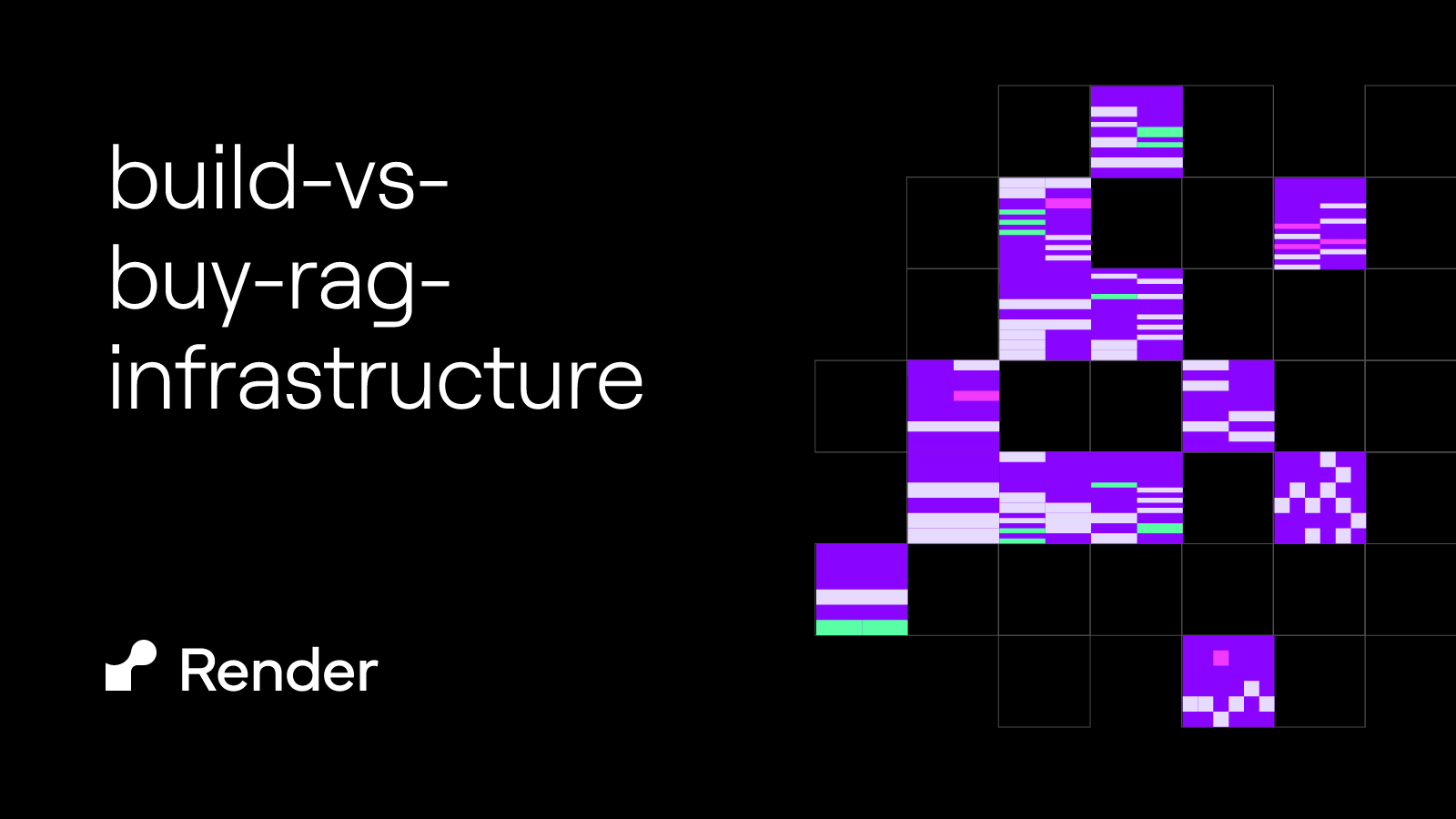 Build vs. Buy RAG Infrastructure: Raw Cloud vs. Unified Platform