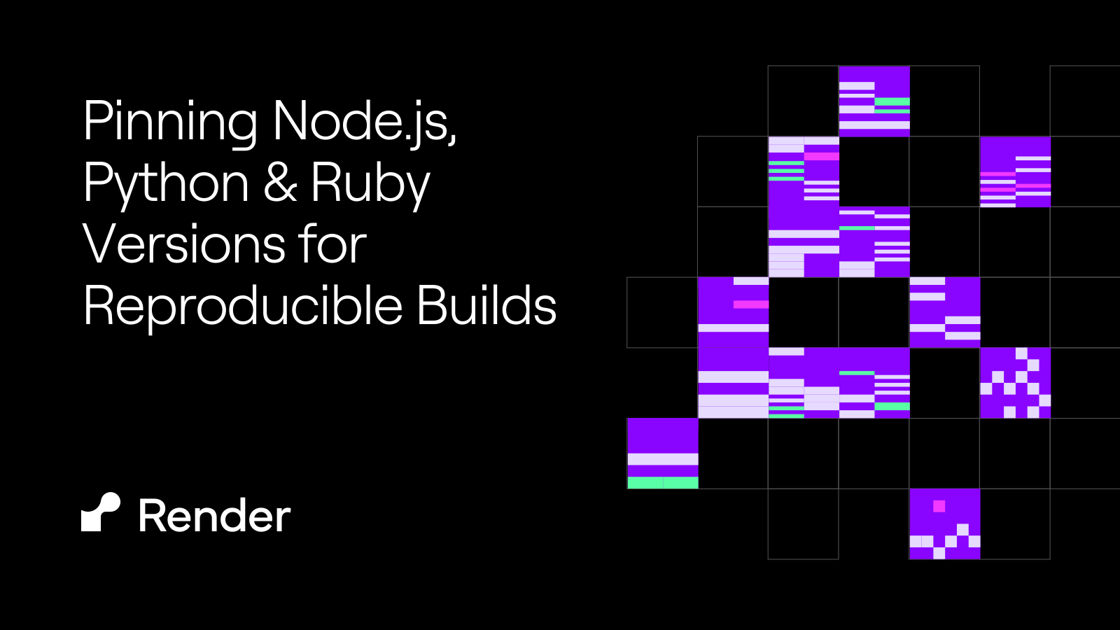 Pinning Node.js, Python, and Ruby Versions for Reproducible Builds