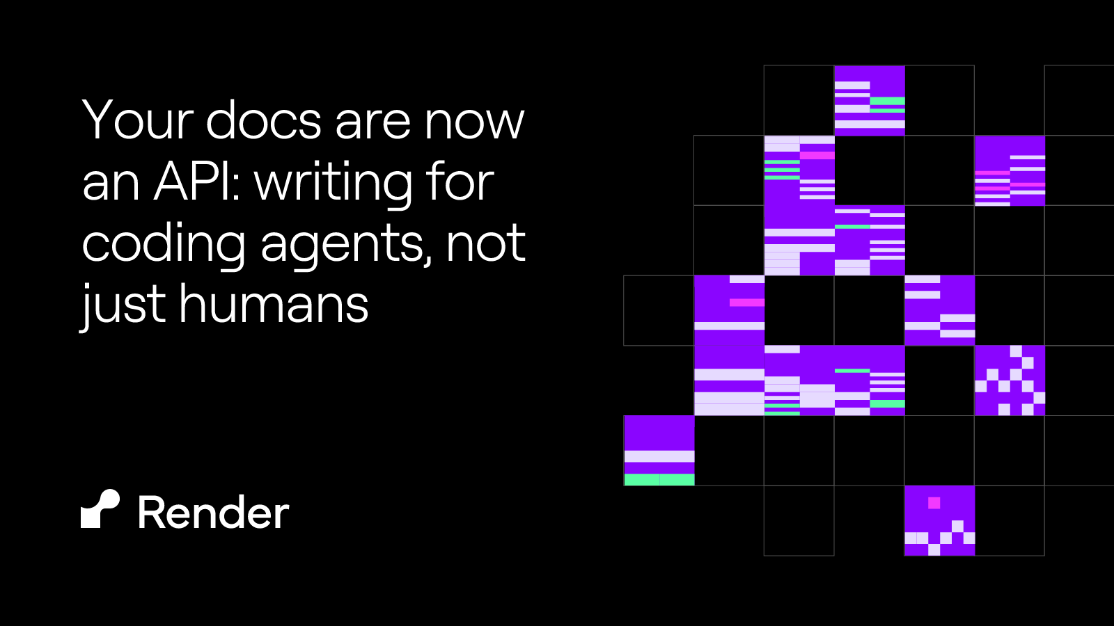 Your docs are now an API: writing for coding agents, not just humans