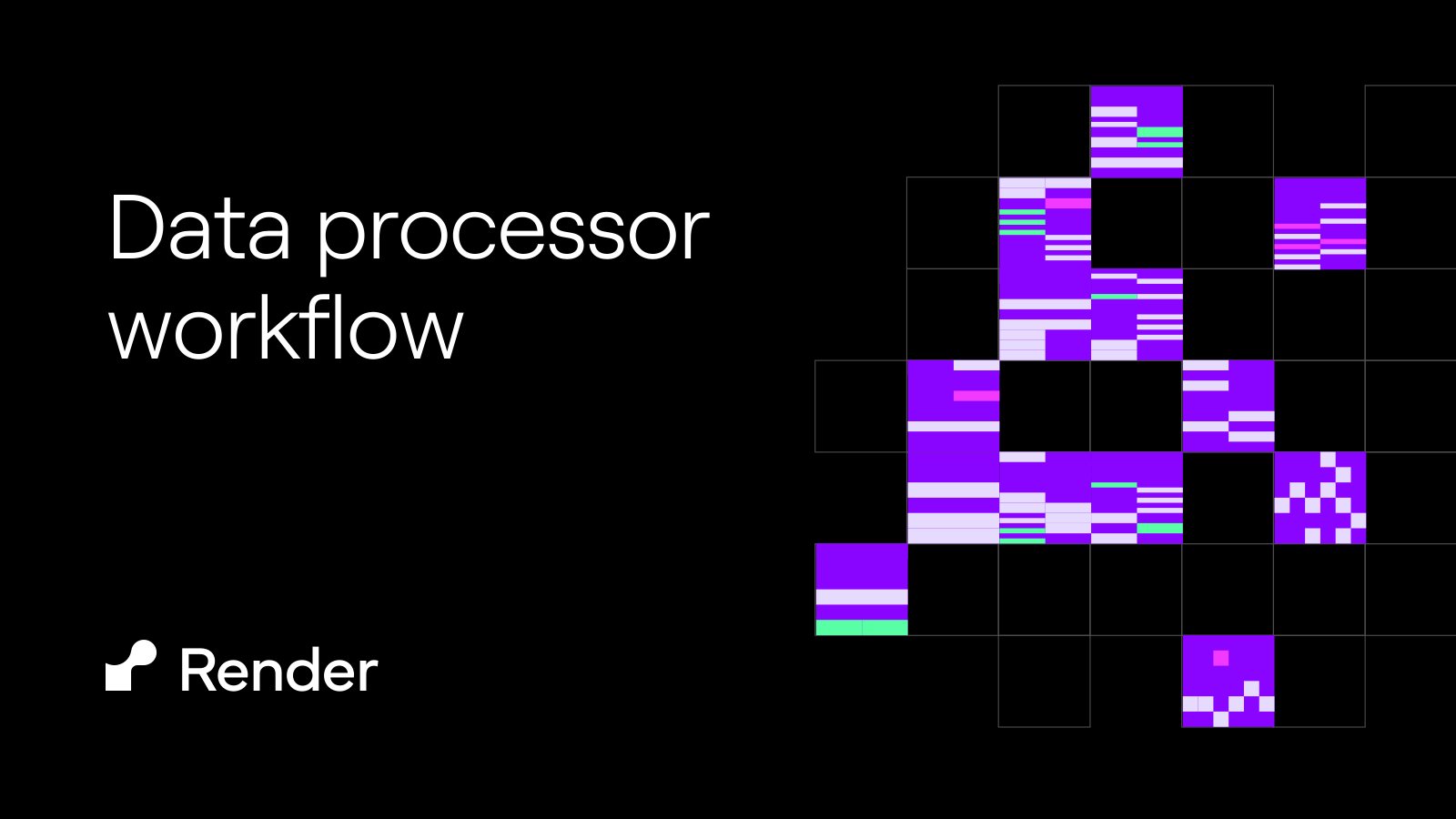 Data processor workflow | Render
