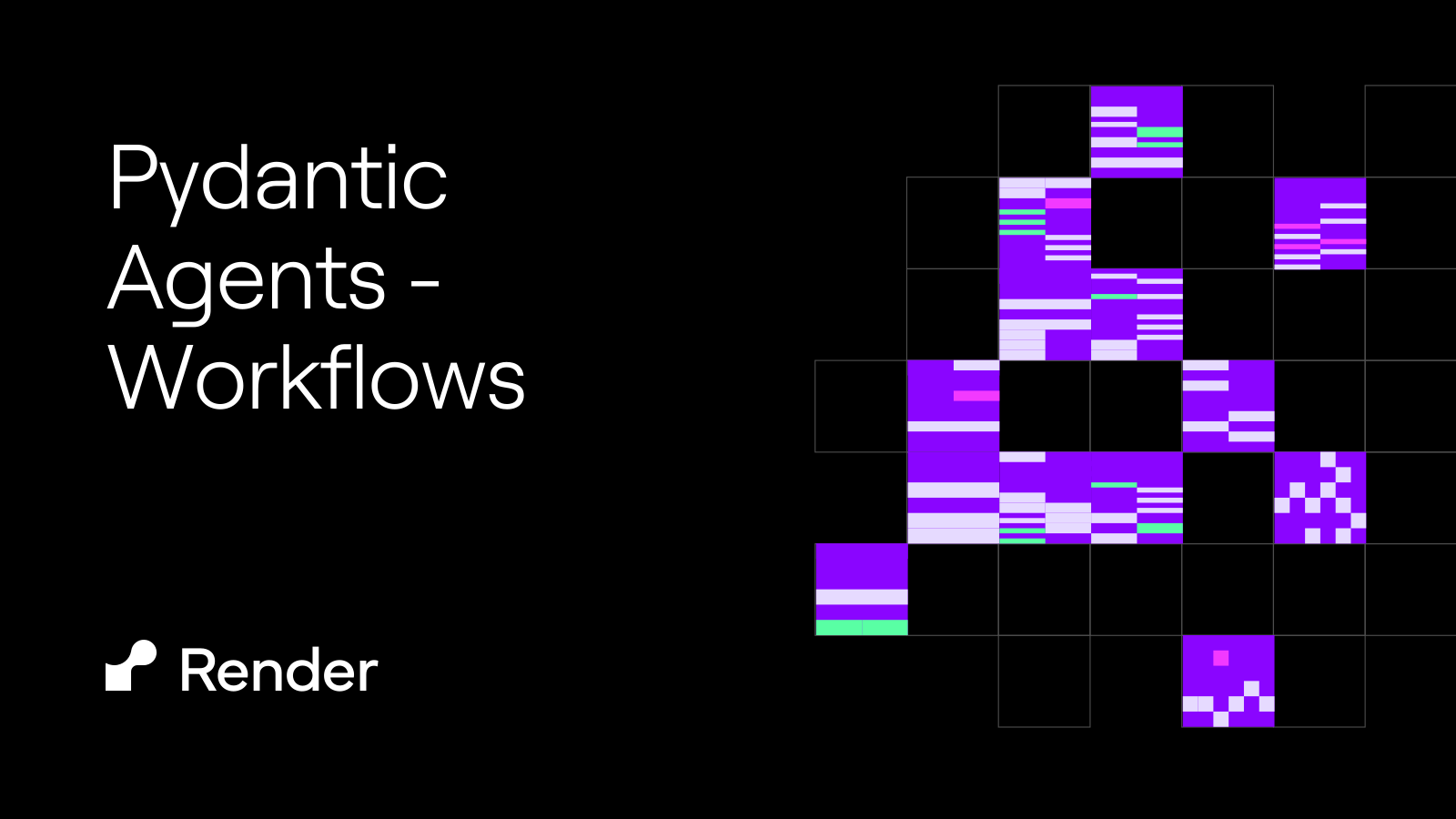 Pydantic Agents - Workflows | Render